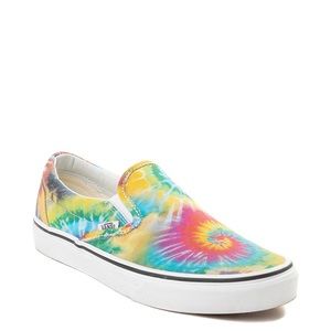 Vans Slip On Tie Dye Skate Shoe - Multi